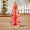 thumbnail image 5 of VANLOFE 25CM/9.8in Small Christmas Trees Tabletop Ornament Mini Artificial Christmas Trees Decor Merry Christmas, 5 of 8