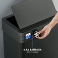 thumbnail image 5 of Pirecart Motion Sensor Trash Can 16 Gallon Automatic Trash Bin for Bathroom, Office, Home, Black, 5 of 9