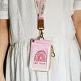 thumbnail image 2 of bolimoss Durable Badge & ID Holders, Leather Multicolor, 2.39 oz, 2 of 4