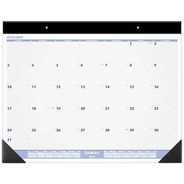 ATAGLANCE Monthly Desk Pad Calendars