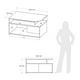 thumbnail image 3 of Mesa Centro Curvi Gales 80x41x53 MDP, 3 of 8