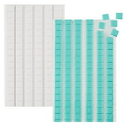 Gazdag,Adhesive Poster Sticky Tack Putty Multipurpose Mounting Putty Tacky Putty,Sticky Putty Poster Ticky Tack Wall Putty for Hanging Things Pictures Reusable Removable,192 Pcs,Light Blue+White