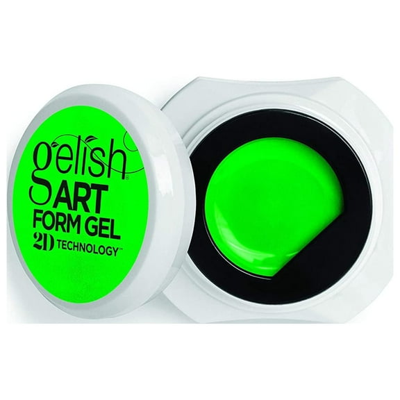 Gelish Art Form Gel 2D Technology Neon Green 5 g.