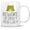 White, variant on Retreez Funny Mug- Beware of Crazy Frog Lady 11 Oz Ceramic Coffee Mugs- Funny, Sarcasm, Sarcastic, Motivational, Inspirational Birthday Gifts- White Mug with Pink Handle And Inner