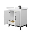 thumbnail image 3 of Wyndham Collection WCH515130SGSC2UNSMXX Marlena 30" Free Standing Single Basin Vanity Set, 3 of 7