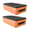 thumbnail image 4 of Almohadilla de caída para levantamiento de pesas Silence Deadlift Pad para entrenamiento de levantamiento de pesas para hombres Naranja Negro, 4 of 8