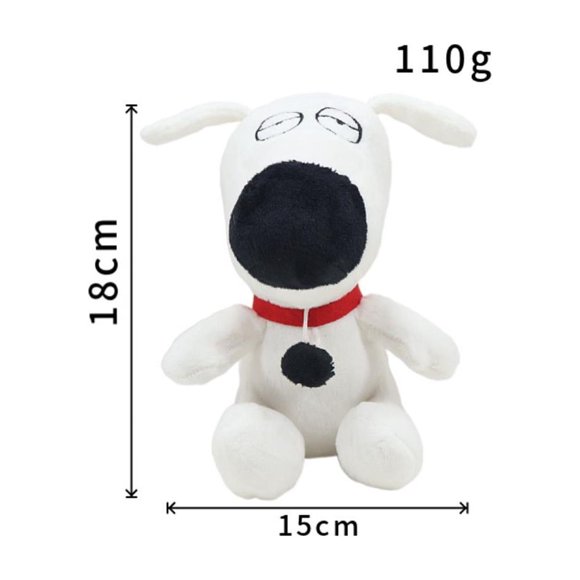 Soft Cartoon Smart Dog Plush Toy, 25cm Funny Talking Dog Stuffed Animal Doll, Kawaii TV Style Character Plush, Collectible Gift for Fans