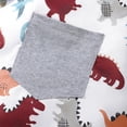 thumbnail image 6 of LAPAKIDS Toddler Baby Boys Clothes T-Shirt and Animals Print Short Overall Outfit Set Summer 12-18 Months, 6 of 7