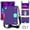 Purple+Mint, variant on Dteck Kids Case for iPad Air 11 inch 2025/2024,Shockproof EVA PC Case Handle Stand Kids Friendly Cover with Shoulder Strap for iPad Air 11-in. M3/M2,Rose