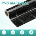 thumbnail image 4 of Uxcell Wood Grain Wallpaper Border 5" x 16.4ft Textured Frame Sticker, Black Texture, 4 of 7