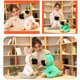 thumbnail image 4 of Lindo Animal Pug perro muñeco de peluche juguetes perros Cosplay dinosaurio conejo elefante oveja leopardo muñecos de peluche, 4 of 5