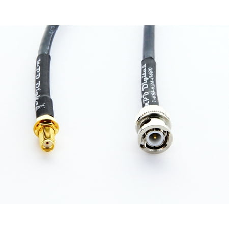 Rg58 Plenum - MPD Digital RF coaxial cable SMA female to BNC male RG58 3ft