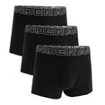 thumbnail image 1 of UNDER ARMOUR Calzoncillos bóxer para hombre, pack de 3 - Performance Cotton Trunks - Solid 3 in, Stretch, Mezcla de algodón Negro L (Large), 1 of 3