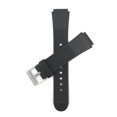 thumbnail image 1 of Bandini 20mm Black Rubber Sports Watch Band Strap, Tread, Ribbed, 2 Spring Bars Included, 1 of 7