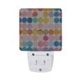 thumbnail image 5 of Yayeee LED Plug in Night Light for The Home with Auto Dusk to Dawn Light Sensors, 2 Pack, Yellow Circles, 5 of 6