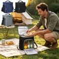 thumbnail image 6 of Insulated Backpack Cooler, Leakproof Cooler Backpack with Padded Shoulder Straps, Insulated Lunch Backpack for Camping, Picnic, Beach, Hiking, and Outdoor Travel, 6 of 6