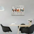 thumbnail image 3 of Rooster Kitchen Decor Wall Art Rustic Farmhouse Chicken Pictures Wall Decor Country God Says You Are Canvas Prints Framed Artwork Home Office Decorations For Bathroom Dinning Room 16"x12", 3 of 6