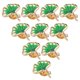 thumbnail image 1 of MERRYHAPY 10Ud Broches Botánicos De Hoja De Ginkgo Para Estilo Y Protección En, 1 of 6