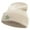 Birch, variant on Honduras National Orchid Embroidered 12 Inch Long Knitted Beanie - Black OSFM