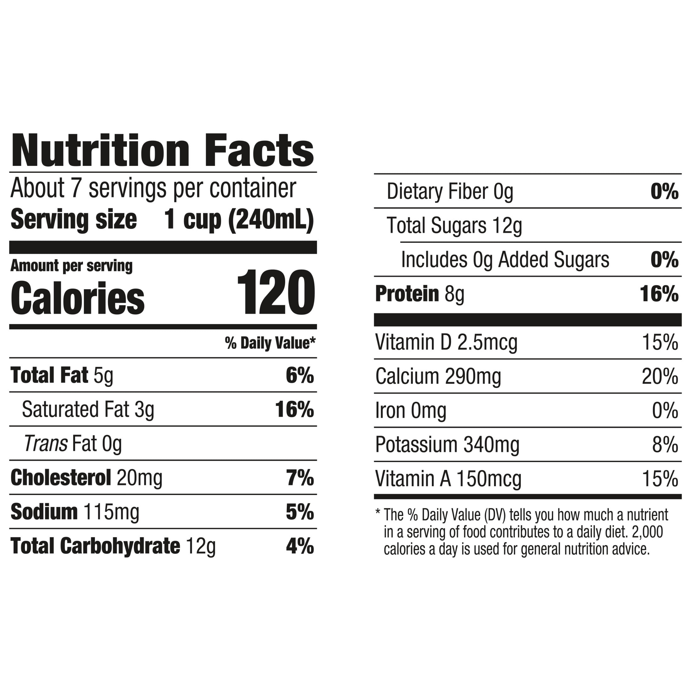Maple Hill 100% Grassfed Organic 2% Reduced Fat Milk, 59 fl oz Carton