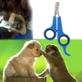 thumbnail image 4 of Pet Nail Toe Clipper Tijeras Cortador de garra de perro de acero inoxidable (Azul Negro) Likrtyny Mascotas, 4 of 9