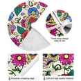 thumbnail image 2 of FMSHPON Colorful Skull Xmas Christmas Tree Skirt Stand Mat for Holiday Party Decoration Indoor Outdoor 48 inches, 2 of 6
