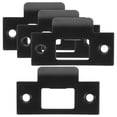 thumbnail image 2 of 4 Pcs Couvercles de Pêne Dormant en Acier Inoxydable Plaques de Renforcement pour Portes Intérieures, 2 of 6