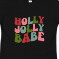 thumbnail image 4 of Inktastic Holly Jolly Babe Girls Toddler T-Shirt, 4 of 5