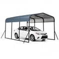 thumbnail image 1 of Gymax Abri d'Auto Robuste pour l'Extérieur en Acier Galvanisé, Garage, Abri de Voiture avec Toit Étanche, 1 of 10