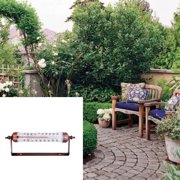 Tizuqe Convenient Thermometer Humidity Meter Vertical Thermometer Hygrometer Compact Humidity Gauge Meter Garden Use Tool