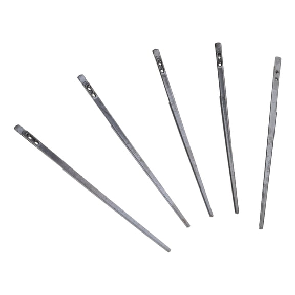 5Pcs Professional Leathercraft Needle for Leather Craft Sewing, Sewing Leather Needle 3mm Leather Lacing Needle