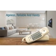 thumbnail image 3 of Teléfono residencial con cable AT&T TRIMLINE 210, sin corriente alterna, color beige, 3 of 9