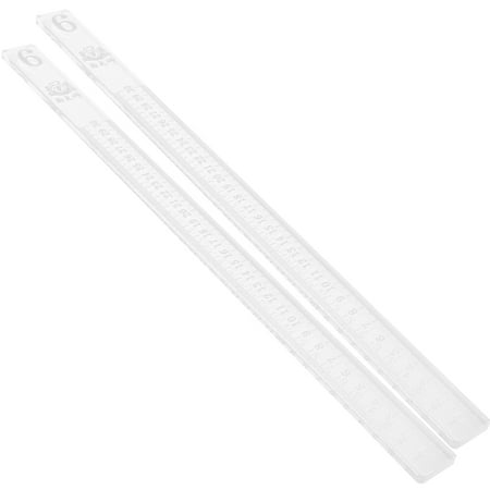 

Axio 1 Pair of Measuring Dough Strips Dough Thickness Balance Ruler Cookie Dough Smoother Baking Accessories