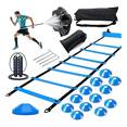 thumbnail image 2 of 21 Piezas De Accesorios De Entrenamiento De Fútbol Con Conos Malubero Azul, 2 of 5
