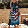 thumbnail image 2 of 4th of July Design Sleeveless Dress Woman Fashion Long Dresses Women's Summer Suit Dress 2025, 2 of 7