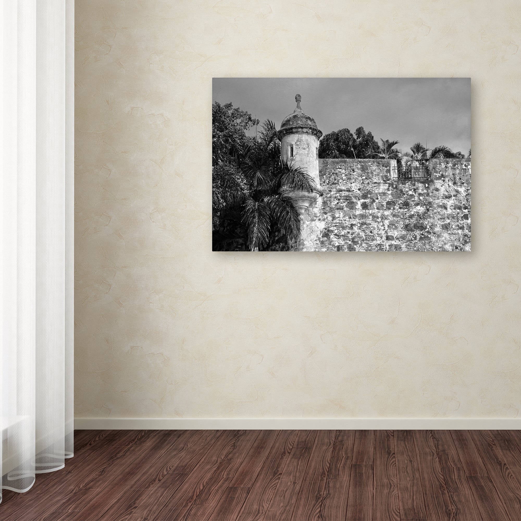 Trademark Fine Art "Castillo de San Felipe del Morro 3" Canvas Art by CATeyes