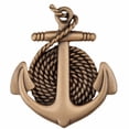 thumbnail image 2 of Acorn Manufacturing DP2PP Artisan Collection Anchor & Rope Knob, Antique Pewter, 2 of 3