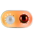 thumbnail image 4 of Lámpara de Control de temperatura de iluminación de luz doble para mascotas reptiles luz roja 100W luz blanca 50W220V Reino Unido, 4 of 5