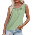 thumbnail image 5 of Fashion Pullover Tops Woman New Summer Aesthetic Clothes Comfortable Soft Creative Blouse Tops for Women Sweet Spice Personality Style Woman Clothing Vetement Femme Light Green XL, 5 of 6