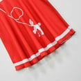 thumbnail image 5 of MEZZALL 1950s Kids Poodle Dress Sundress Retro Dresses, Red, 3-4 Years, 5 of 7