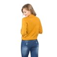 thumbnail image 6 of G-Style USA Women's 3/4 Sleeve Open Front Cropped Cardigan Sweater (S-XL), 6 of 7