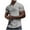 Gray, variant on Men Short Sleeve Dress Shirt Mens Graphic Tshirts Summer Shirts for Men Wrinkle Free Hawaiian Shirt for Men Cotton Yellow
