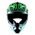 thumbnail image 3 of 1Storm Youth Motocross Helmet BMX MX ATV Dirt Bike Helmet Teenager Racing Style 801Youth; Sonic Green, 3 of 5