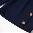 thumbnail image 6 of GUACER Wide Leg Shorts for Women Casual Elastic Waist Drawstring Side Button Fashion Bermuda Shorts, 6 of 8