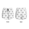 thumbnail image 4 of Disketp Labrador Retriever Dog Print Women's Shorts Workout Shorts for Athletic Gym Running Shorts with Phone Pockets Large, 4 of 8