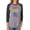 black/gray, variant on Women's Love is Love 3/4 Sleeve Baseball Jersey - Empowering Quotes - Gay Pride Rainbow Design - LGBTQ Supportive Shirt - Small black/gray