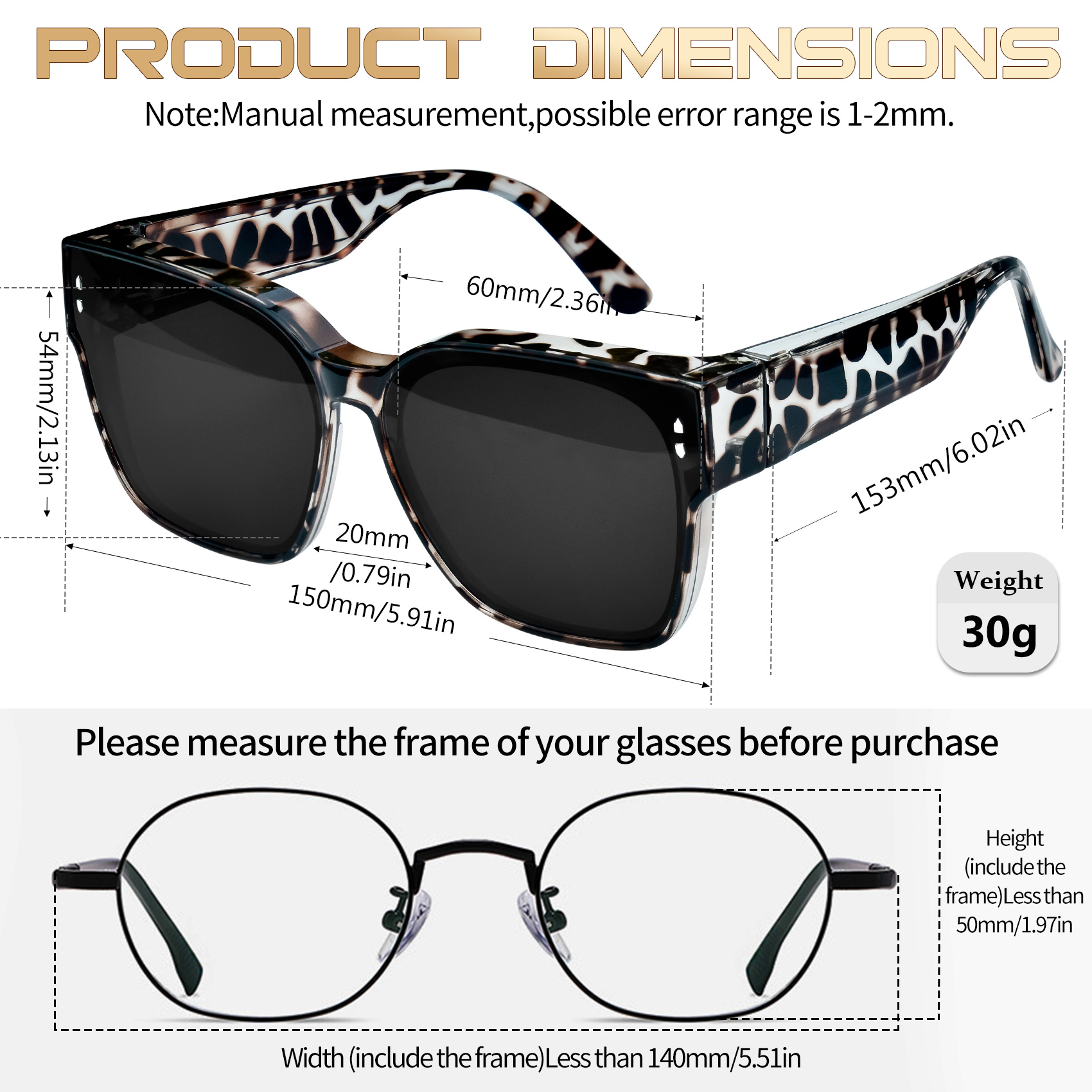 Kanastal Polarized Fit-Over Sunglasses photo 5