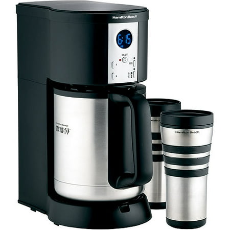 Hamilton Beach 10-Cup Stay or Go Thermal Coffeemaker