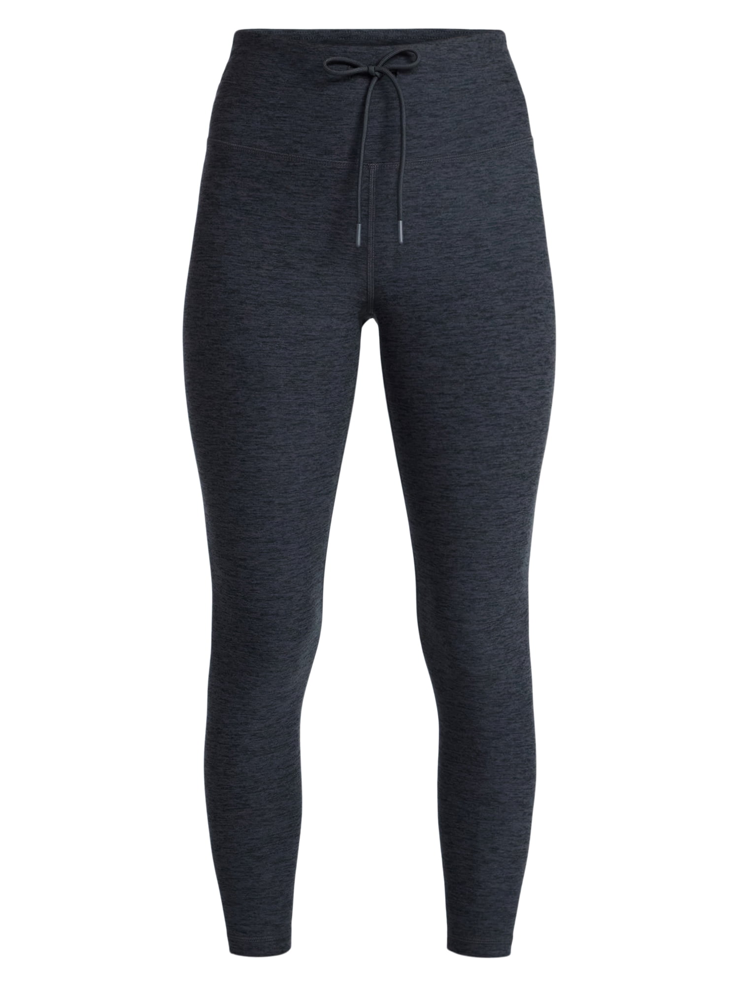 Athletic Works Women's ButterCore Compression Leggings with Drawstring, 7/8 Length, Sizes XS-XXXL