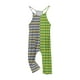 thumbnail image 4 of Odeerbi 5-14 Años Niñas Verano Mono Color Bloque Rayas Camisola Romper Primavera Casual Transpirable Cómodo Monos Correa Bib Pantalones Generales Traje de Juego, 4 of 8